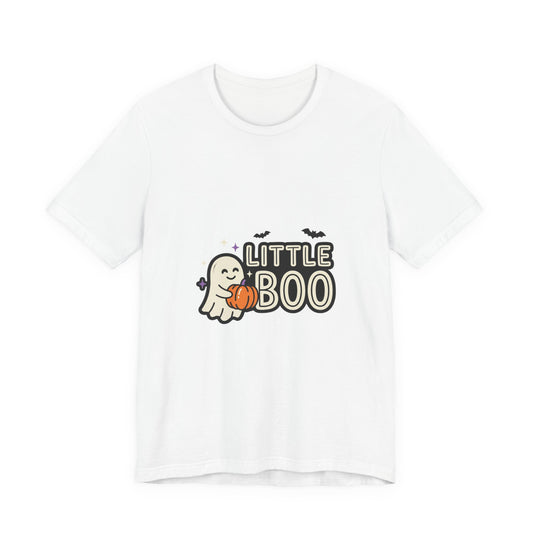 Little Boo Halloween Tee | Matching Family Halloween Shirt, Ghost Pumpkin Design