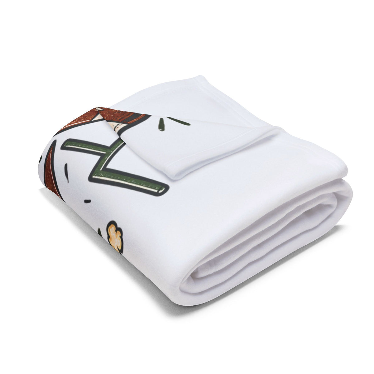 Home Is Where the Game Is On Fleece Blanket 🏈