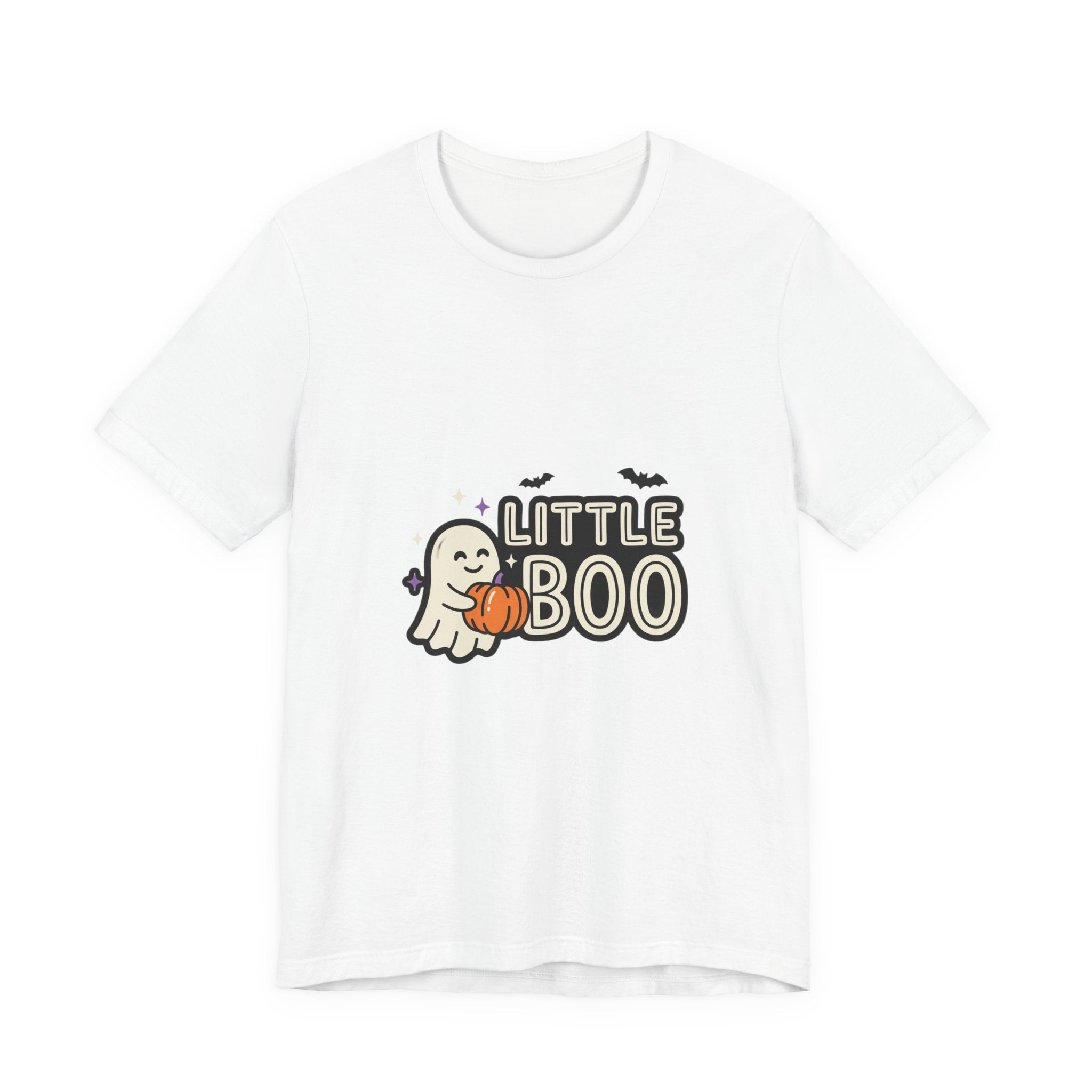 Little Boo Halloween Tee | Matching Family Halloween Shirt, Ghost Pumpkin Design