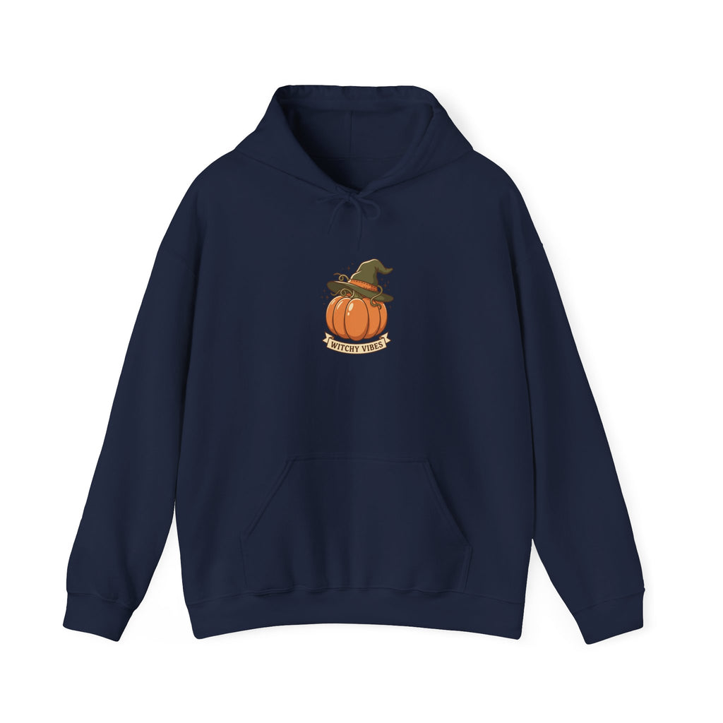 Witch Hat Pumpkin Hoodie | Fall Aesthetic, Halloween Pumpkin Sweatshirt