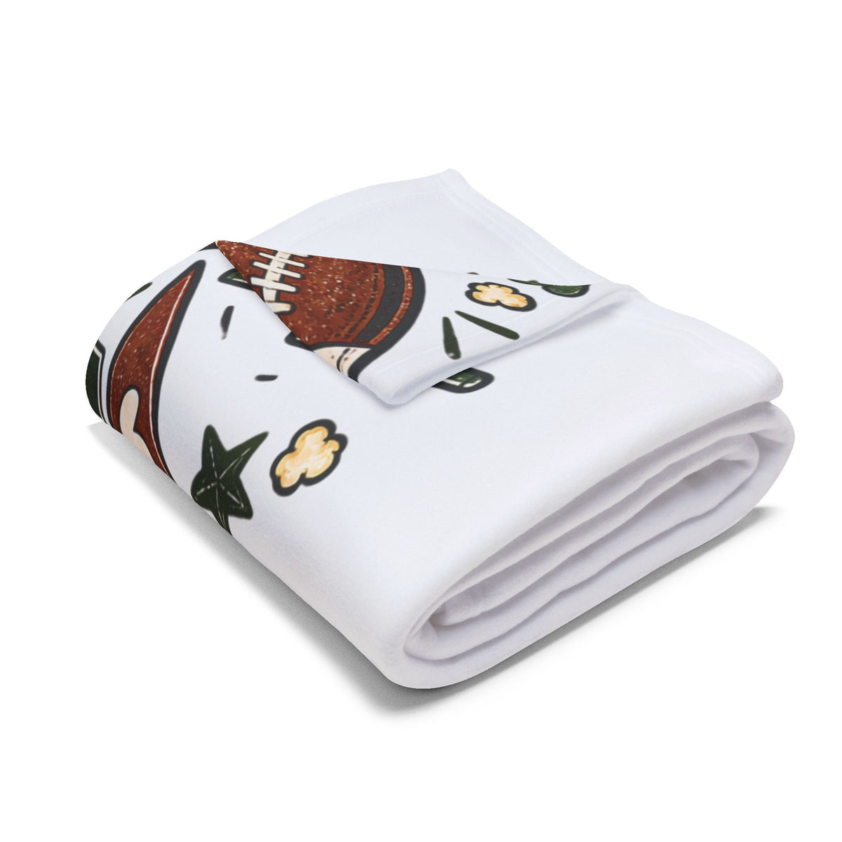 Home Is Where the Game Is On Fleece Blanket 🏈