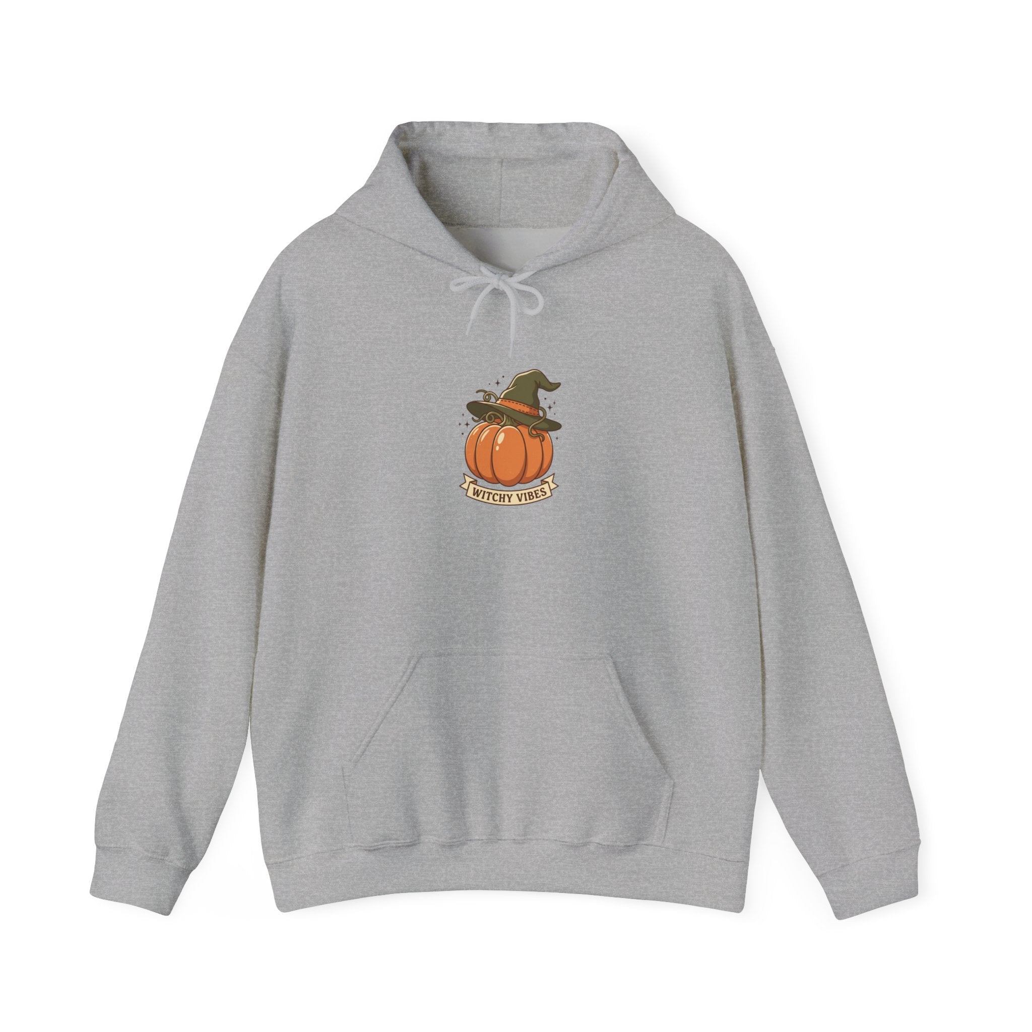 Witch Hat Pumpkin Hoodie | Fall Aesthetic, Halloween Pumpkin Sweatshirt