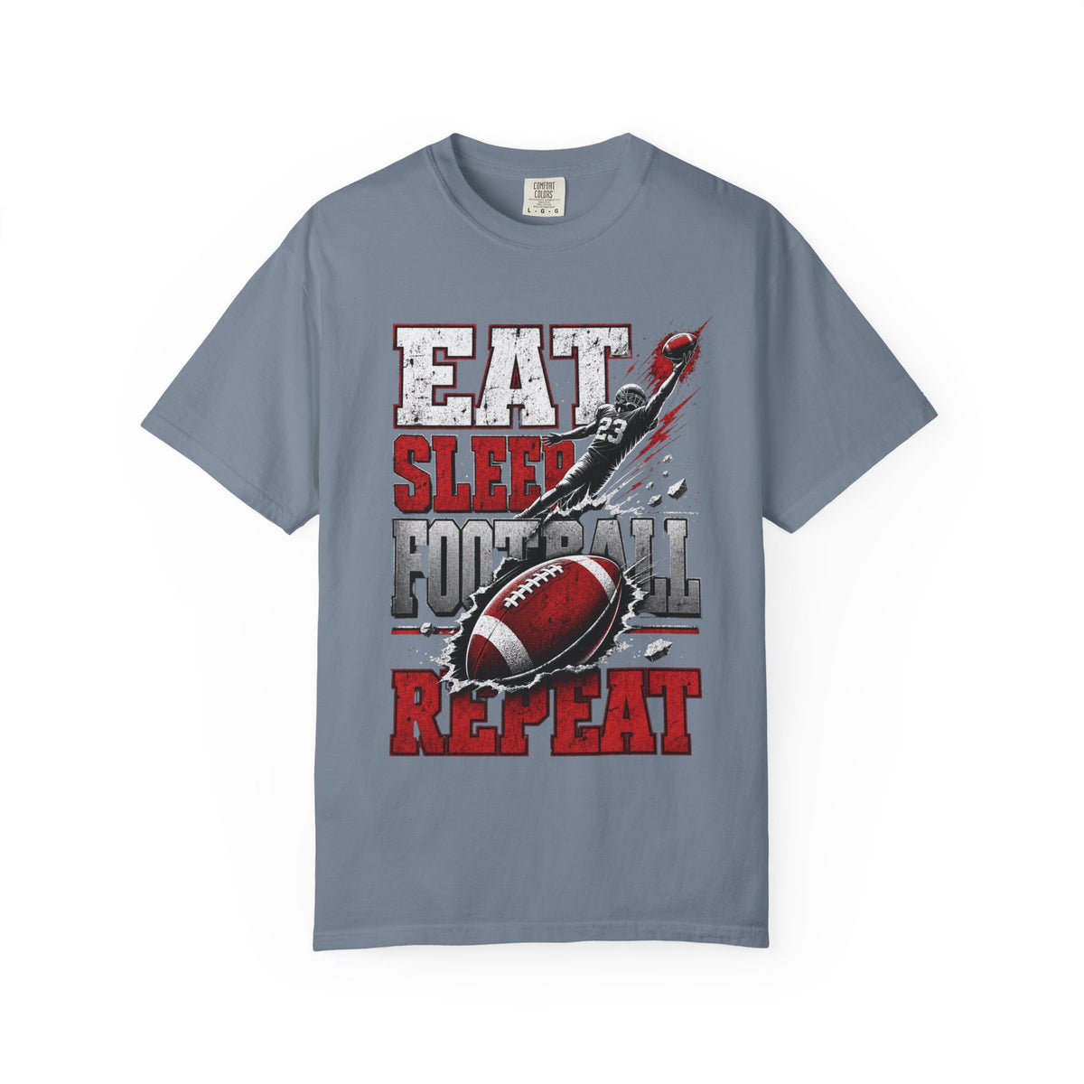 Eat. Sleep. Football. Repeat. Tee