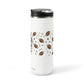 24oz Game Day Tumbler – "Keeping My Drink Cold & My Opinions Hot" Football Thermal Straw Cup