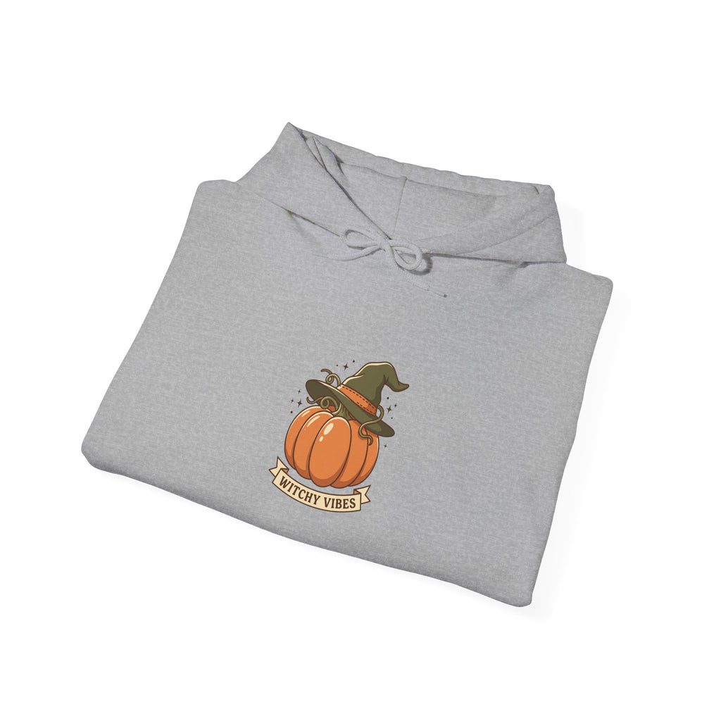 Witch Hat Pumpkin Hoodie | Fall Aesthetic, Halloween Pumpkin Sweatshirt
