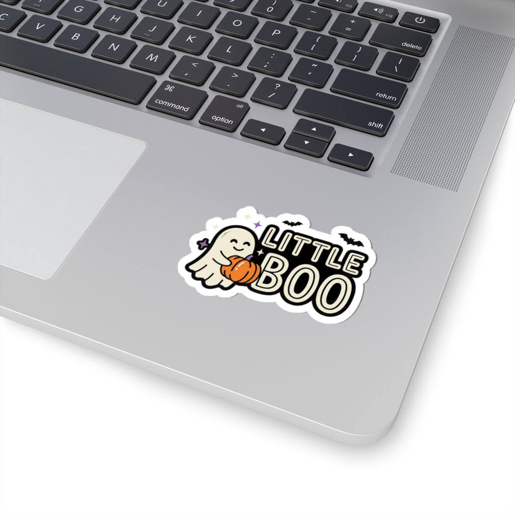 Little Boo Sticker | Halloween family, ghost pumpkin design
