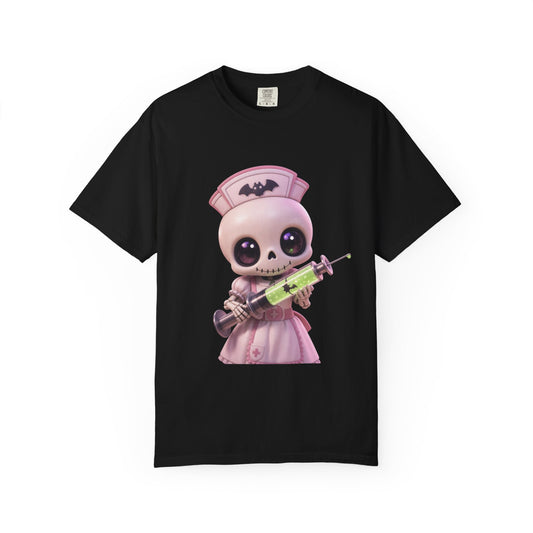 Gothic Nurse Skeleton Tee