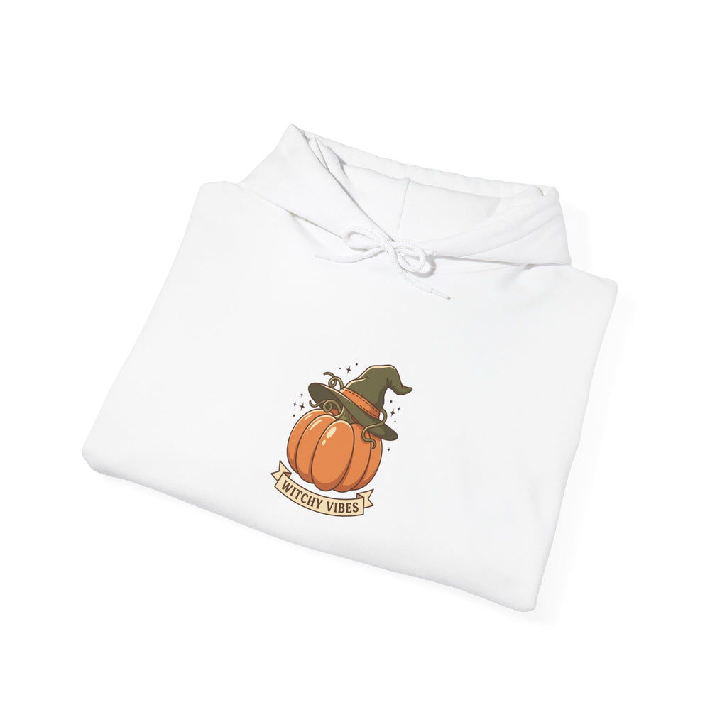 Witch Hat Pumpkin Hoodie | Fall Aesthetic, Halloween Pumpkin Sweatshirt