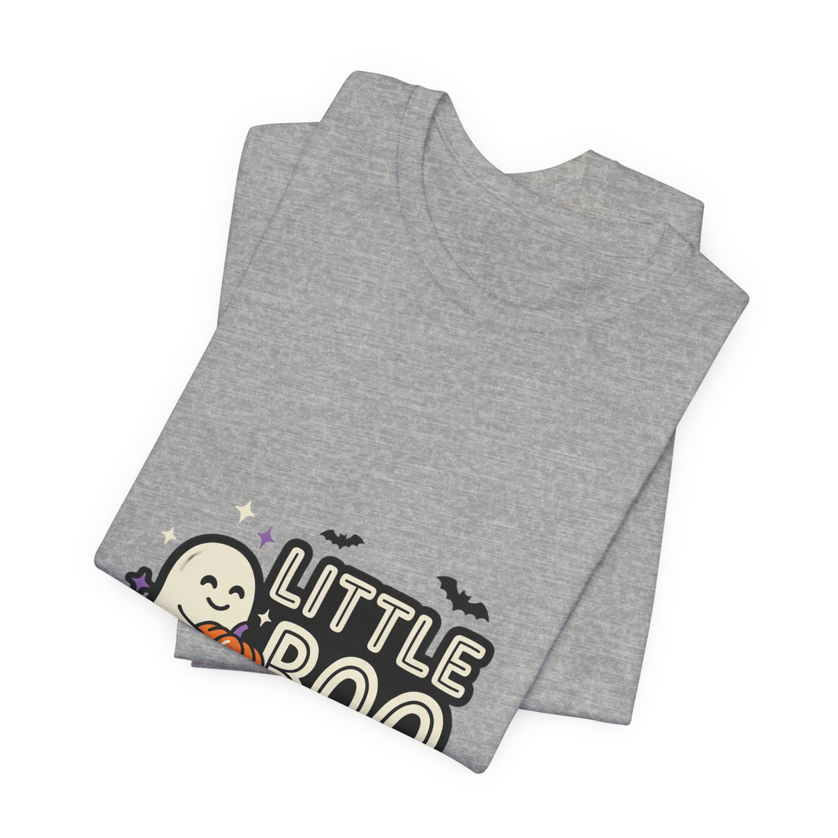 Little Boo Halloween Tee | Matching Family Halloween Shirt, Ghost Pumpkin Design