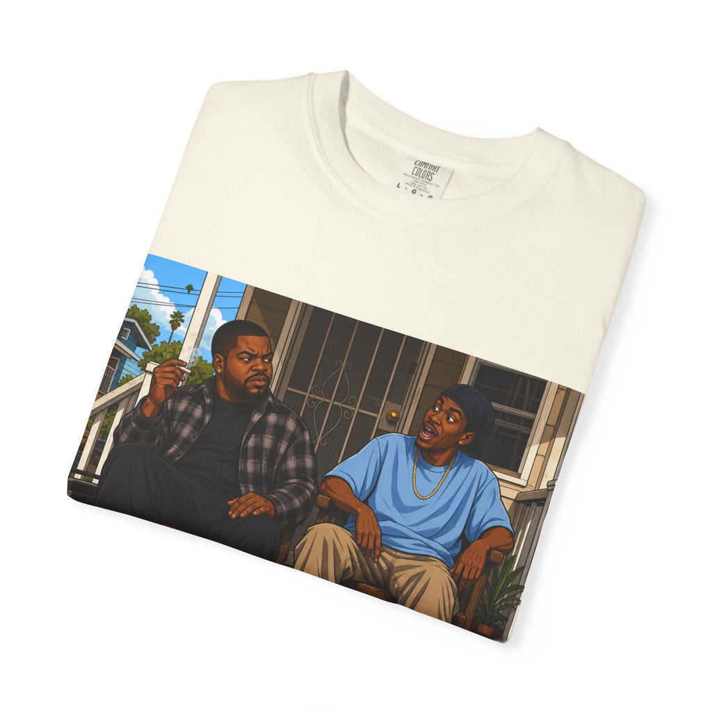 Graphic T-Shirt — "You said this was indo? Smell like outdo." Retro Movie Quote Tee