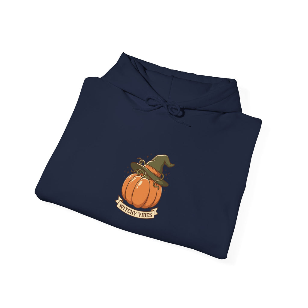 Witch Hat Pumpkin Hoodie | Fall Aesthetic, Halloween Pumpkin Sweatshirt