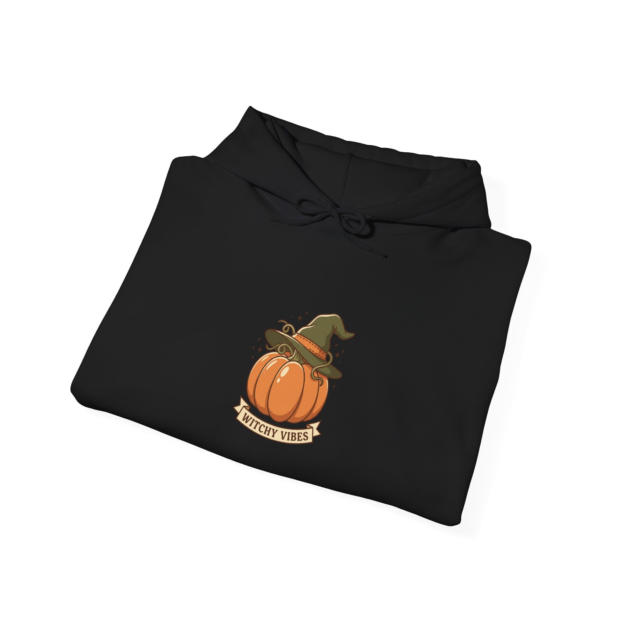 Witch Hat Pumpkin Hoodie | Fall Aesthetic, Halloween Pumpkin Sweatshirt