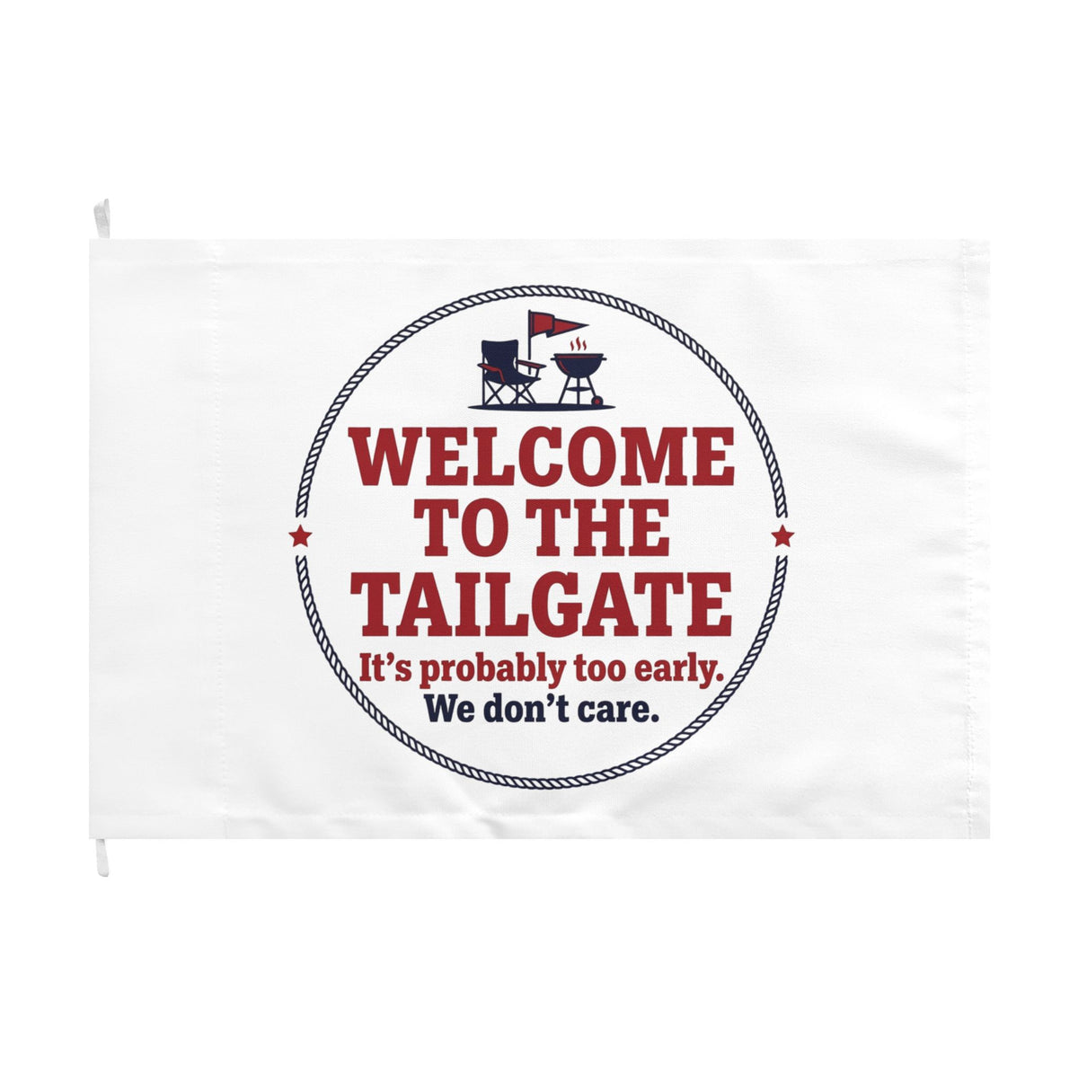 TAILGATE FLAG — Welcome to the Tailgate
