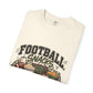 Football Snacks T-Shirt — "Yelling at the TV" Game Day Tee