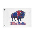 Bills Mafia Double-Sided Tailgate Flag — "Your Mom's Favorite Tailgate Spot"