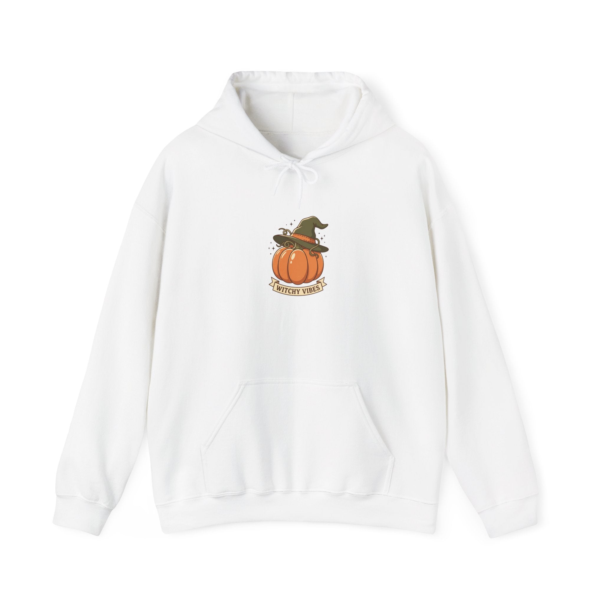 Witch Hat Pumpkin Hoodie | Fall Aesthetic, Halloween Pumpkin Sweatshirt