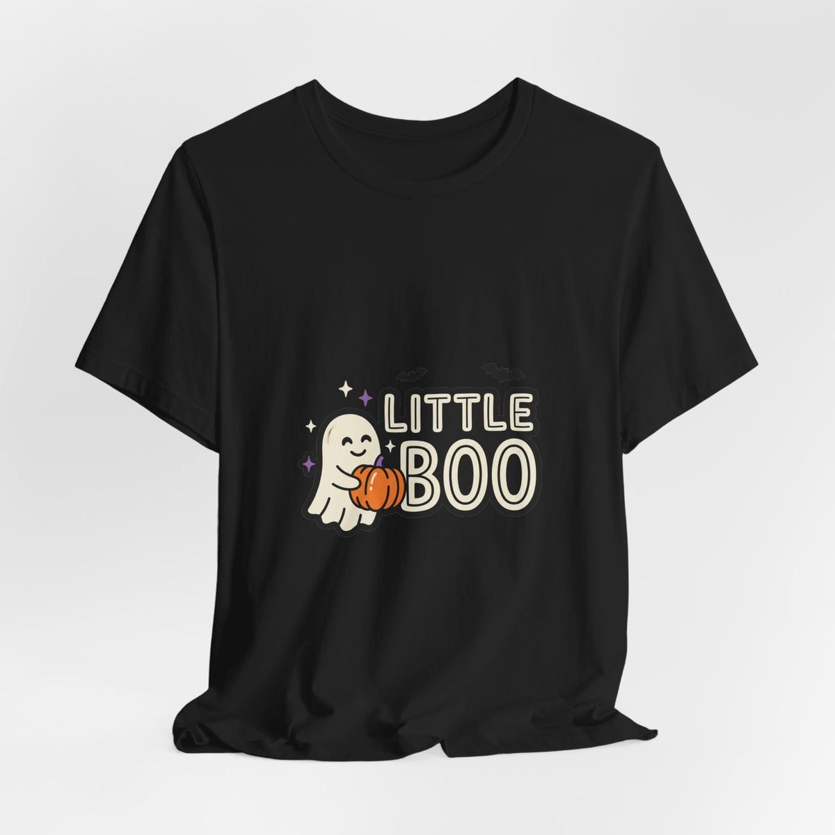 Little Boo Halloween Tee | Matching Family Halloween Shirt, Ghost Pumpkin Design
