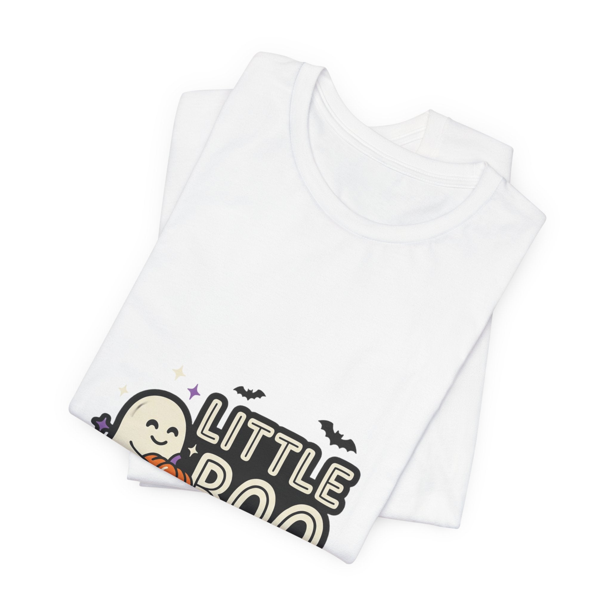 Little Boo Halloween Tee | Matching Family Halloween Shirt, Ghost Pumpkin Design