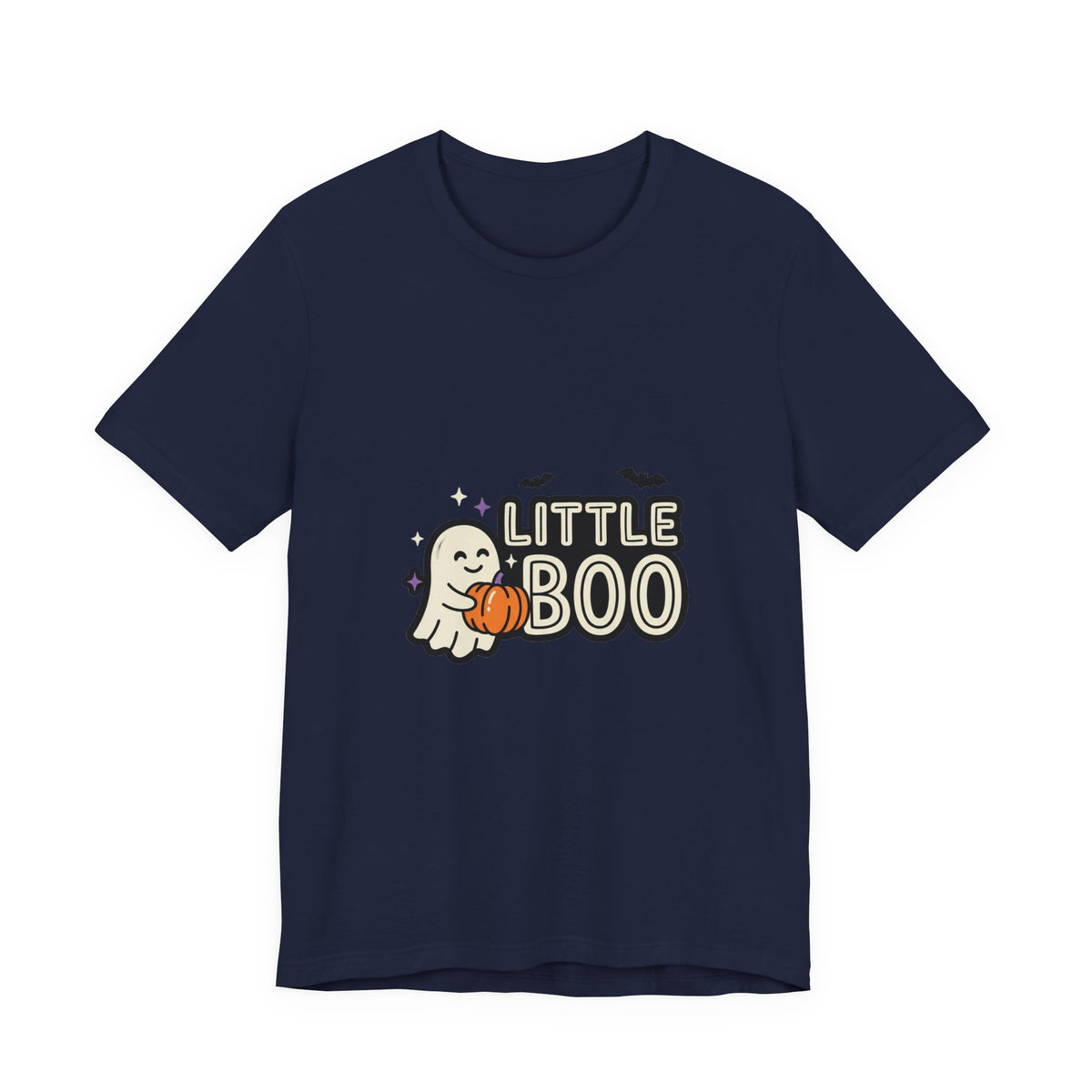 Little Boo Halloween Tee | Matching Family Halloween Shirt, Ghost Pumpkin Design