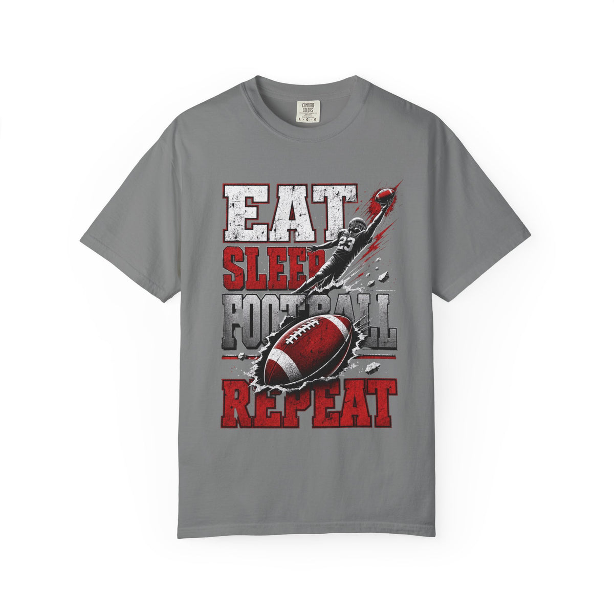 Eat. Sleep. Football. Repeat. Tee