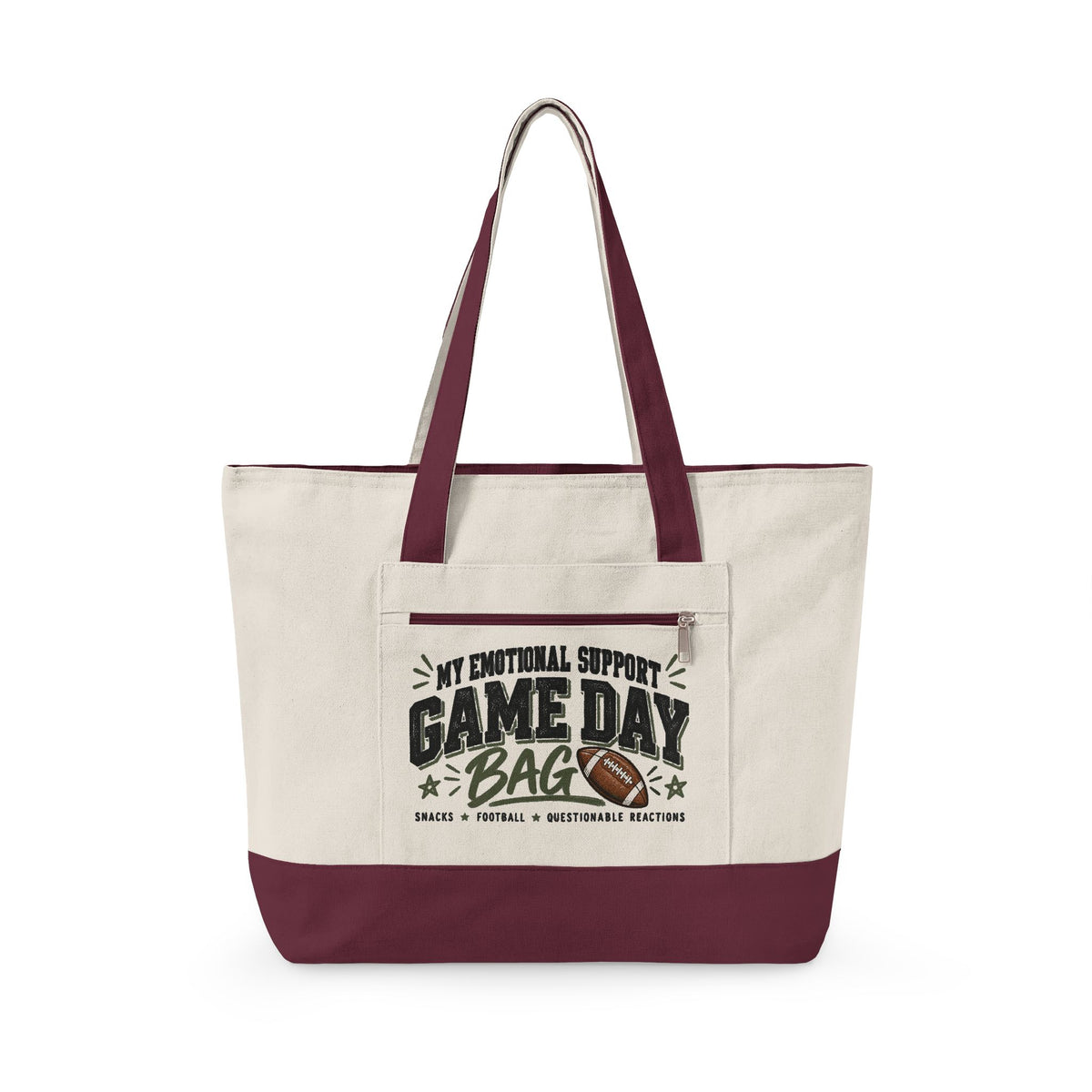 Emotional Support Game Day Bag 🏈