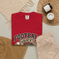 Football Snacks T-Shirt — "Yelling at the TV" Game Day Tee