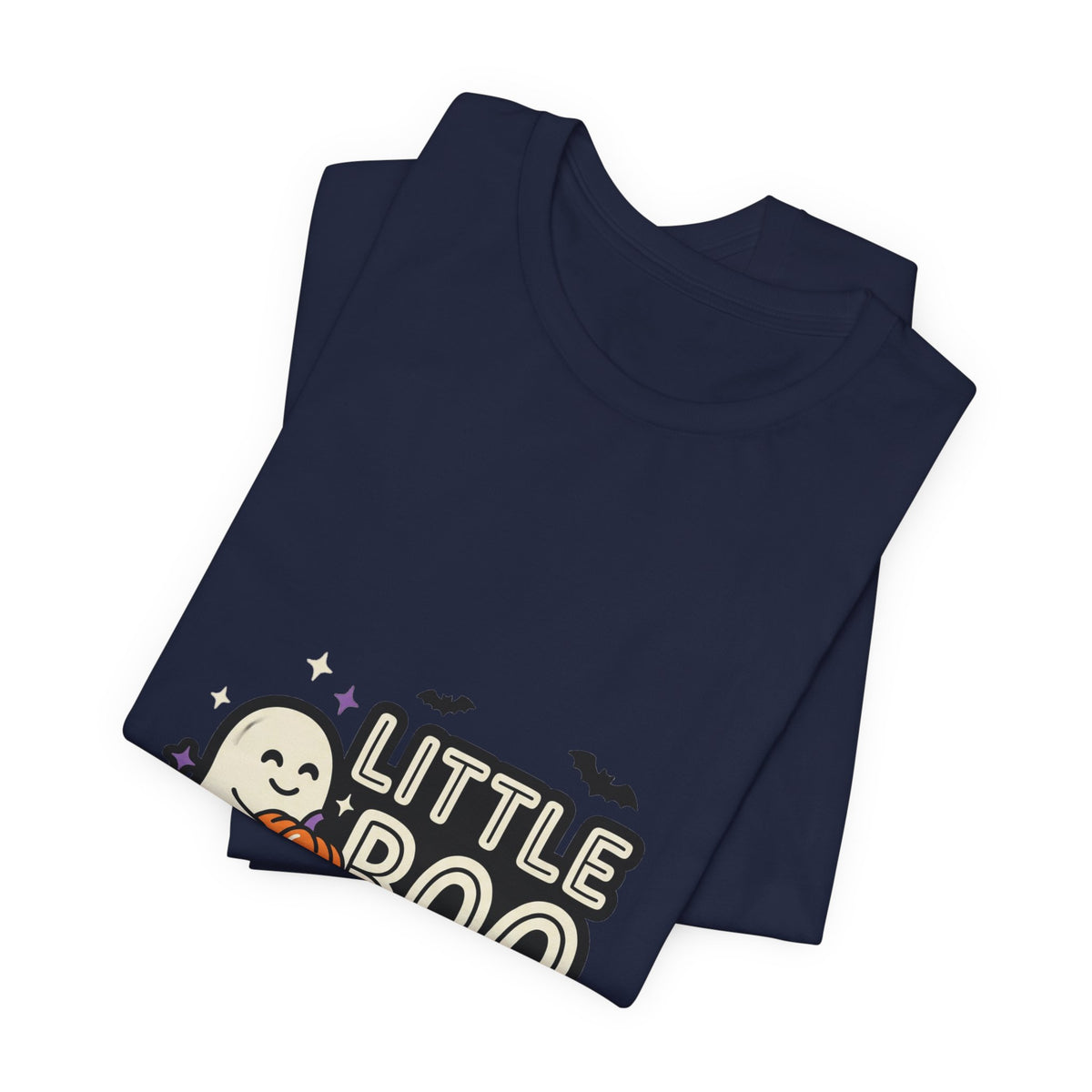 Little Boo Halloween Tee | Matching Family Halloween Shirt, Ghost Pumpkin Design