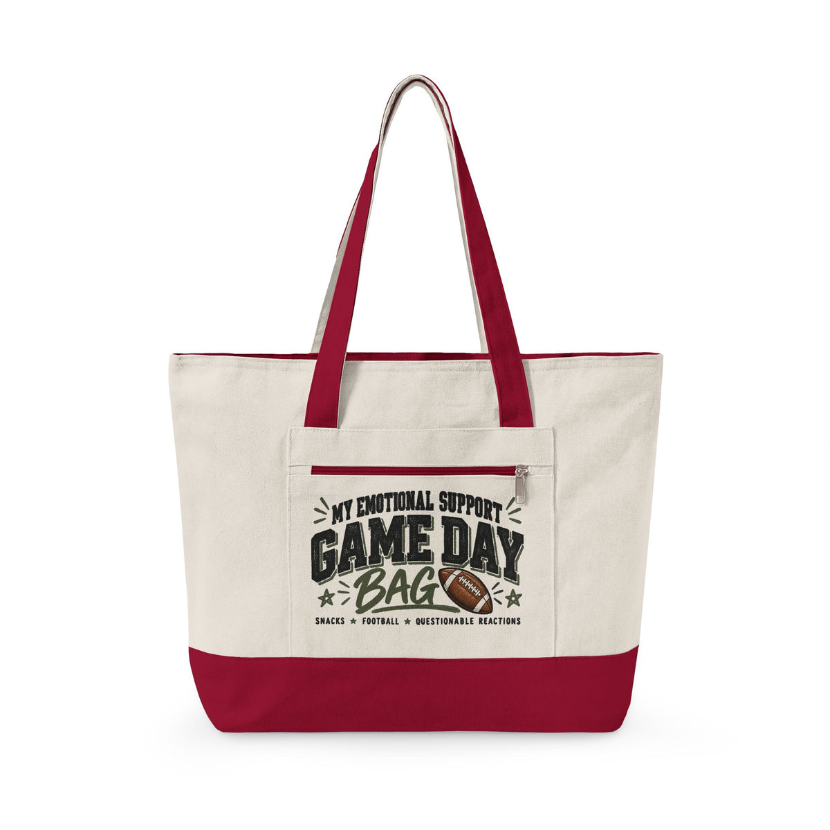 Emotional Support Game Day Bag 🏈