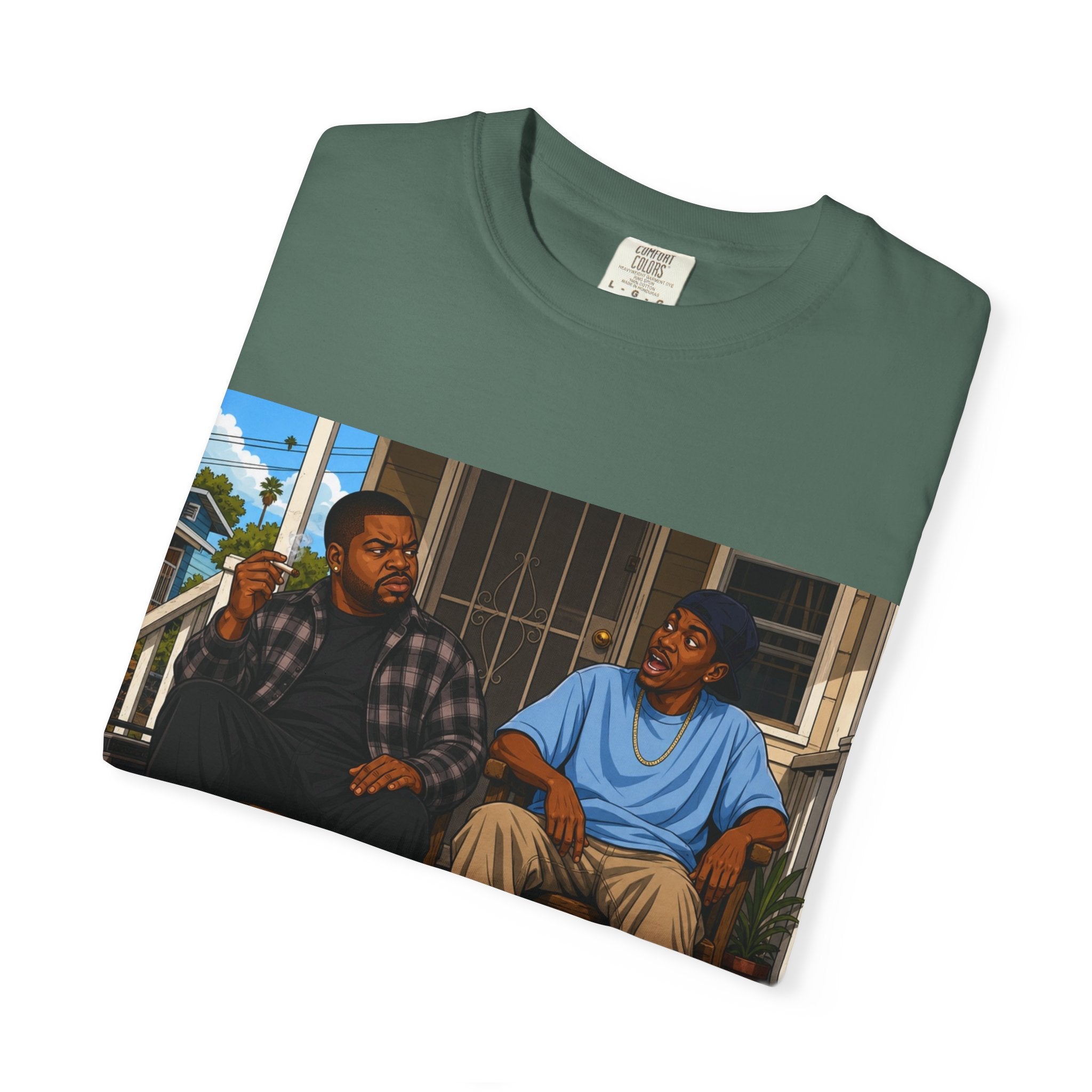 Graphic T-Shirt — "You said this was indo? Smell like outdo." Retro Movie Quote Tee