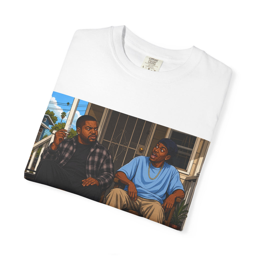 Graphic T-Shirt — "You said this was indo? Smell like outdo." Retro Movie Quote Tee