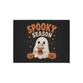 Spooky Season Floor Mat — Cute Ghost Pumpkin Halloween Doormat