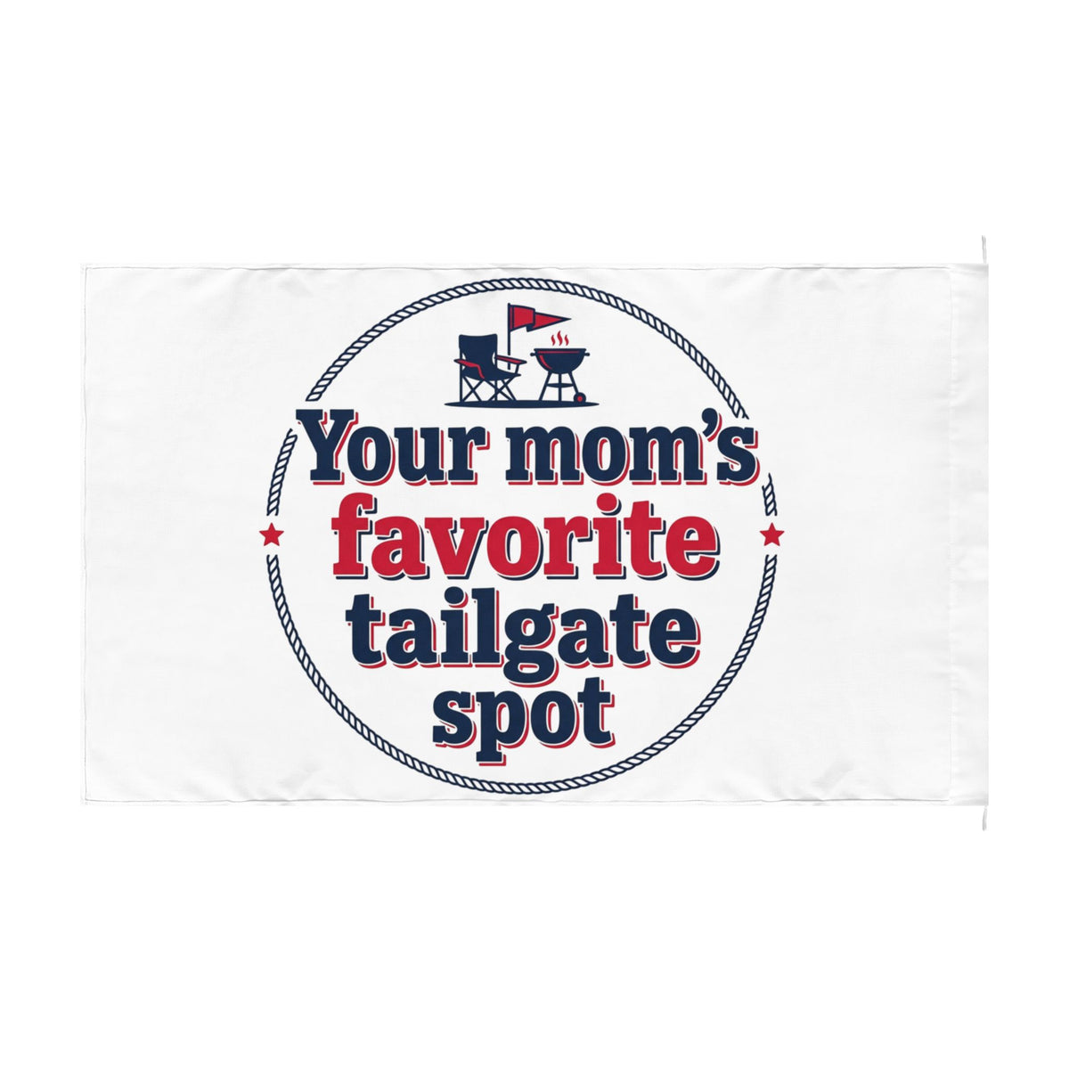 TAILGATE FLAG — Welcome to the Tailgate
