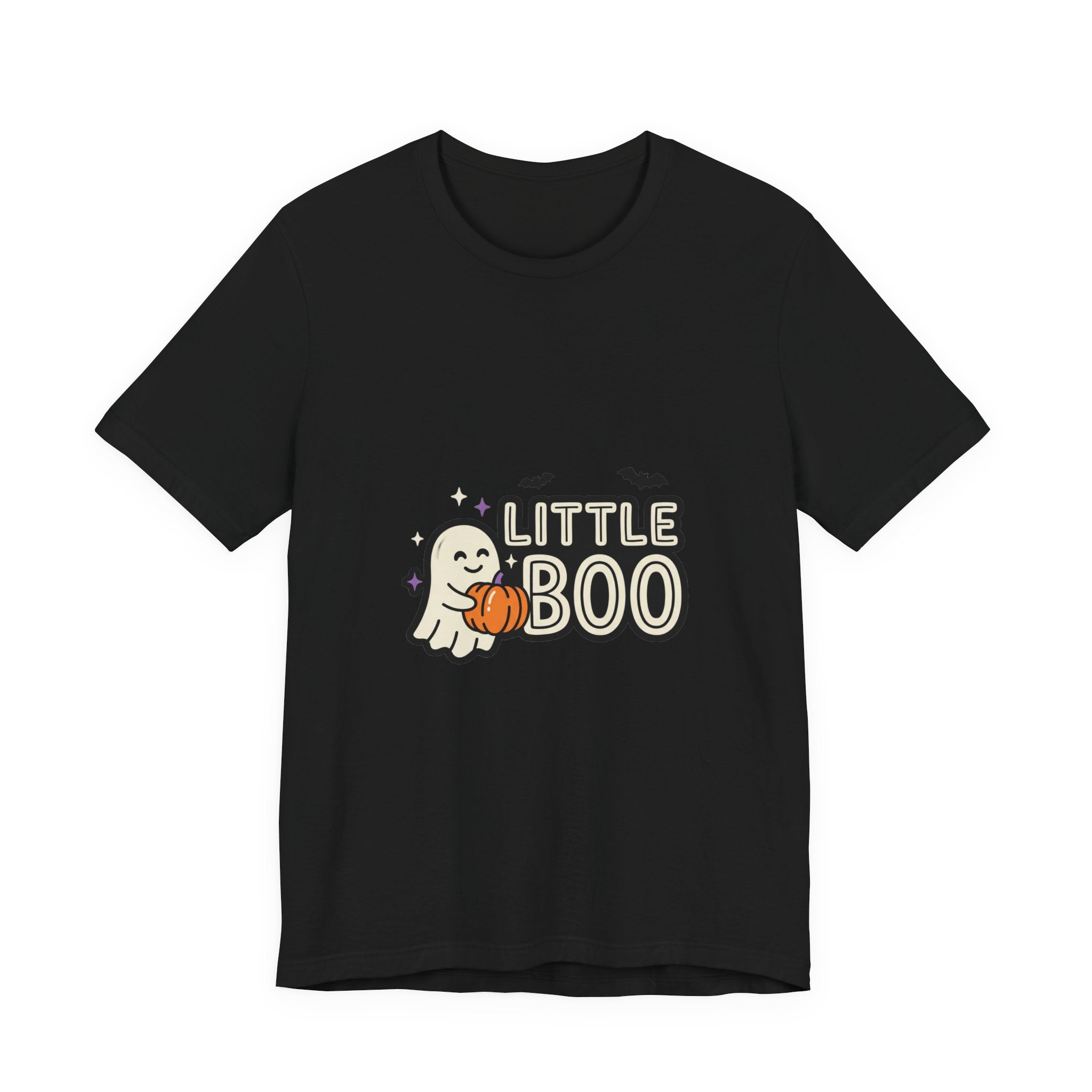 Little Boo Halloween Tee | Matching Family Halloween Shirt, Ghost Pumpkin Design