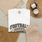 Football Snacks T-Shirt — "Yelling at the TV" Game Day Tee