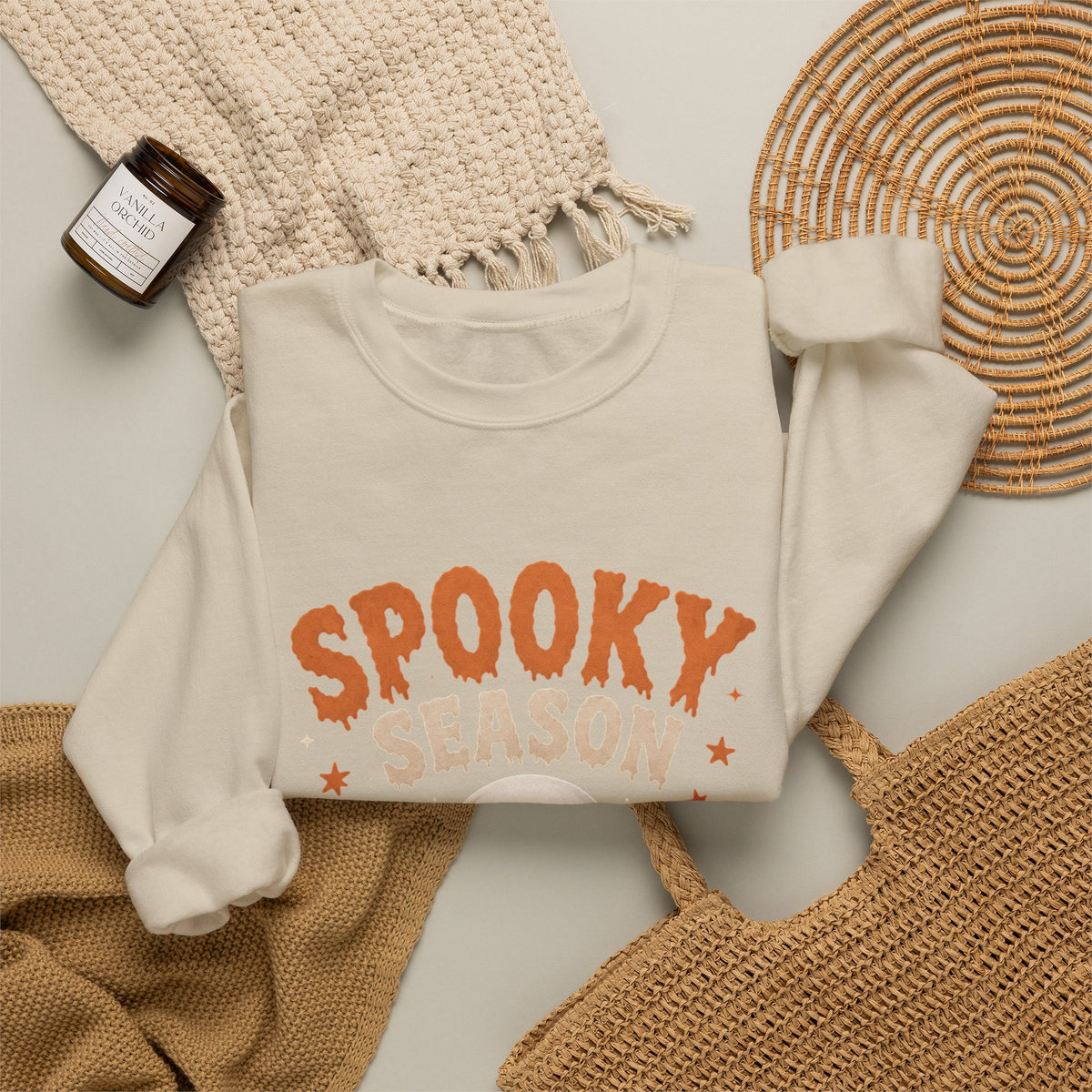 Spooky Season Ghost Sweatshirt 👻🎃
