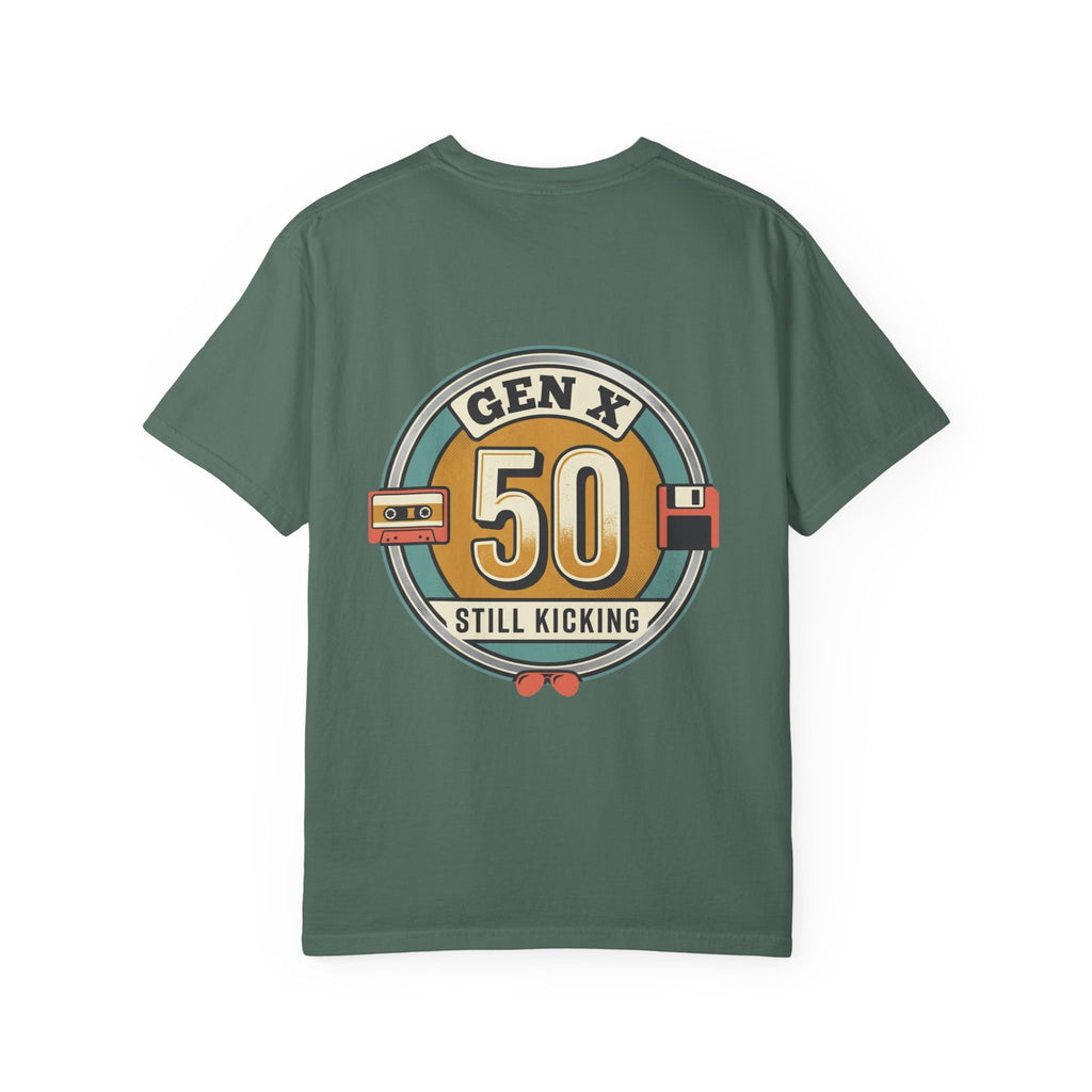 50th Birthday Tee — "50 Years of Not Giving a Damn" Gen X Retro Shirt