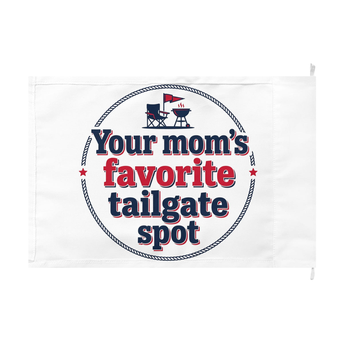 TAILGATE FLAG — Welcome to the Tailgate