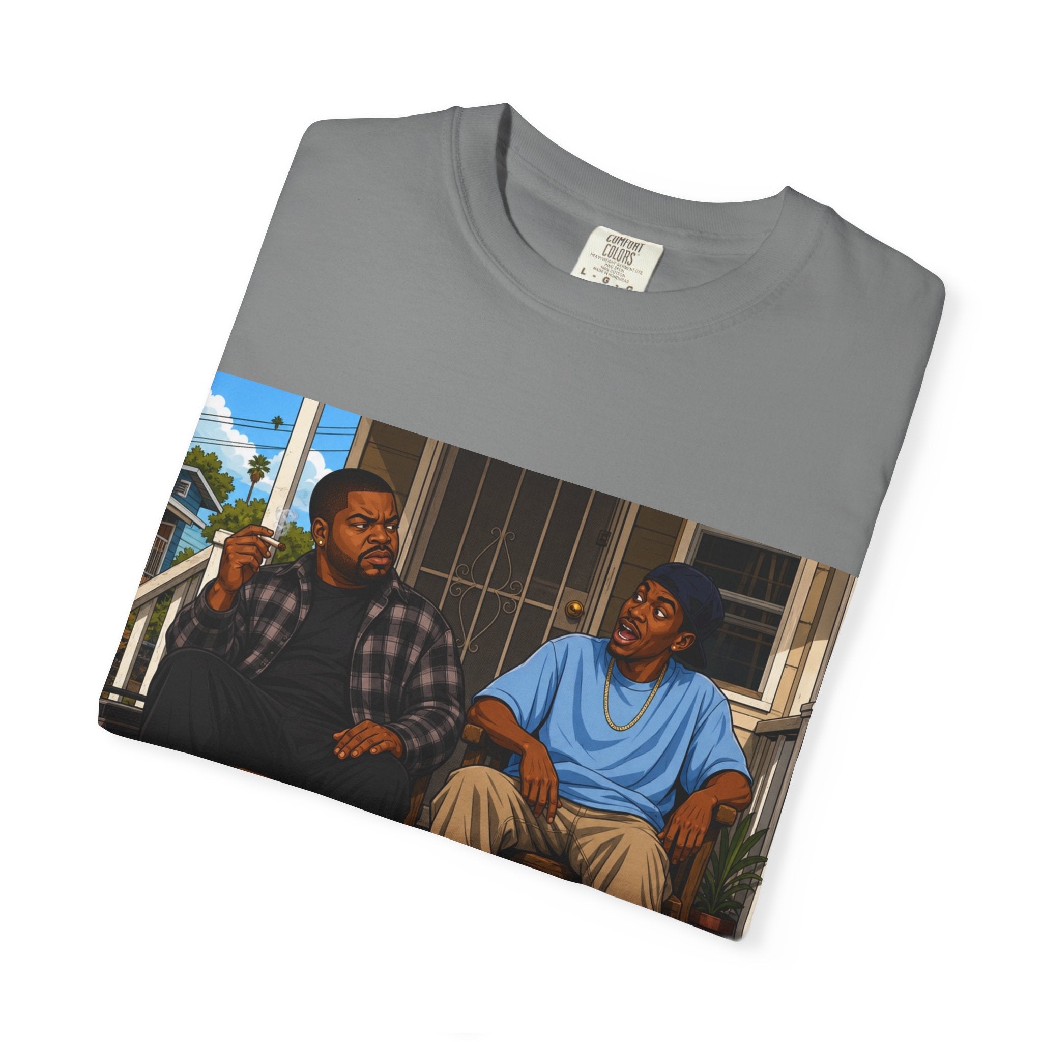 Graphic T-Shirt — "You said this was indo? Smell like outdo." Retro Movie Quote Tee