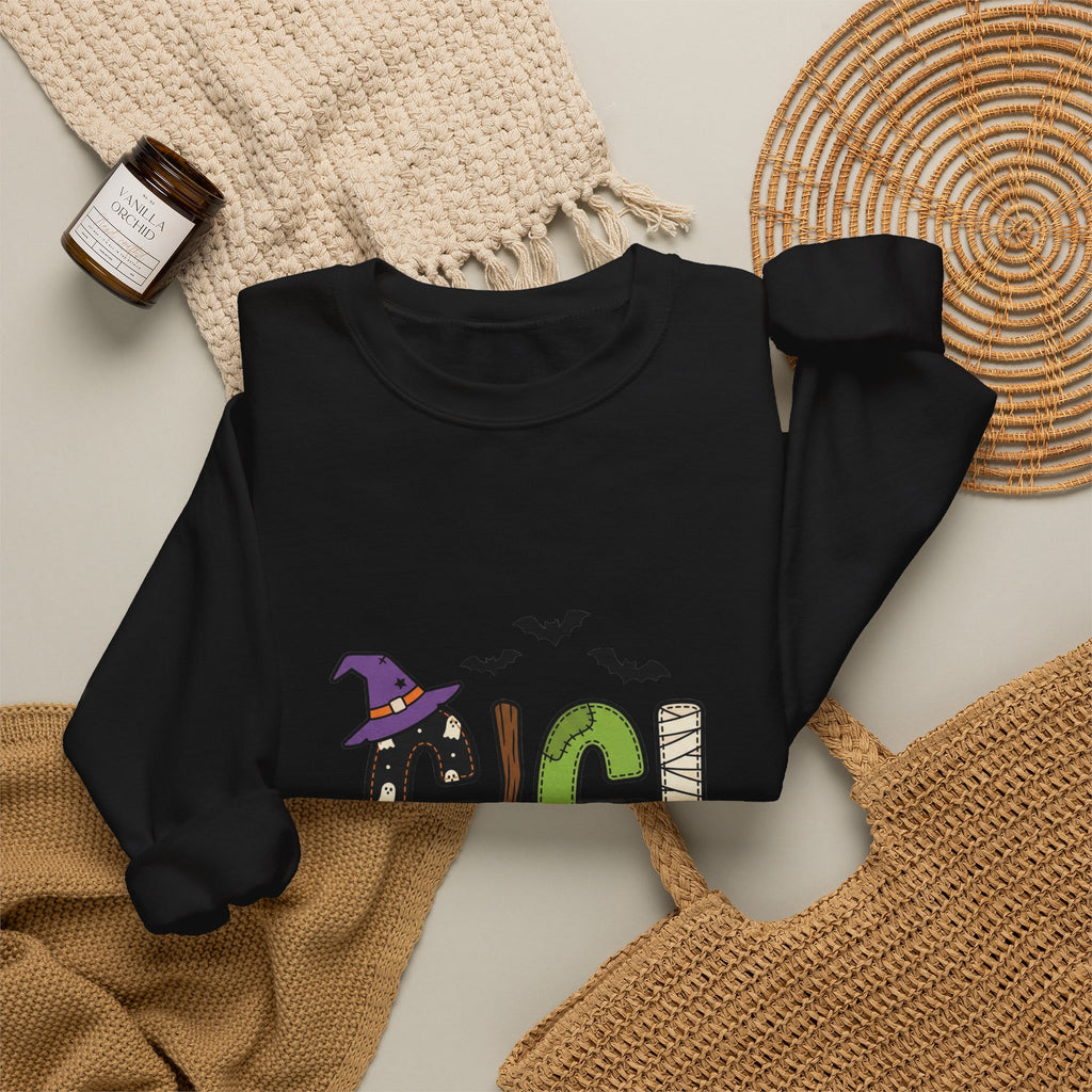 Halloween Gigi Sweatshirt | Matching Family Halloween, Witch Hat Bats Webs