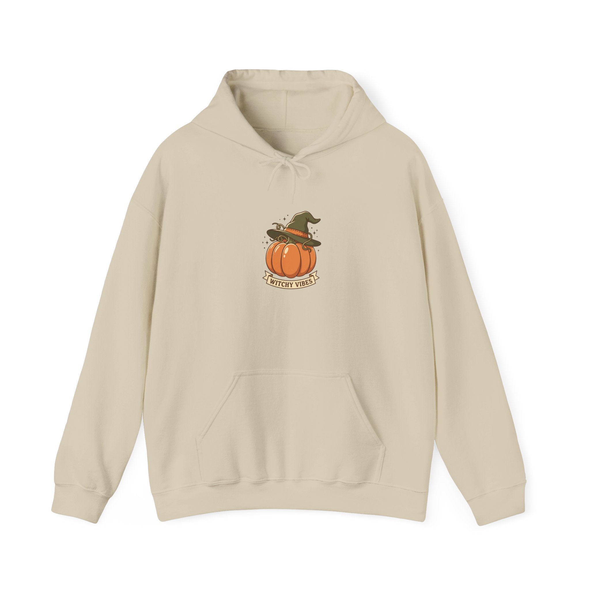 Witch Hat Pumpkin Hoodie | Fall Aesthetic, Halloween Pumpkin Sweatshirt