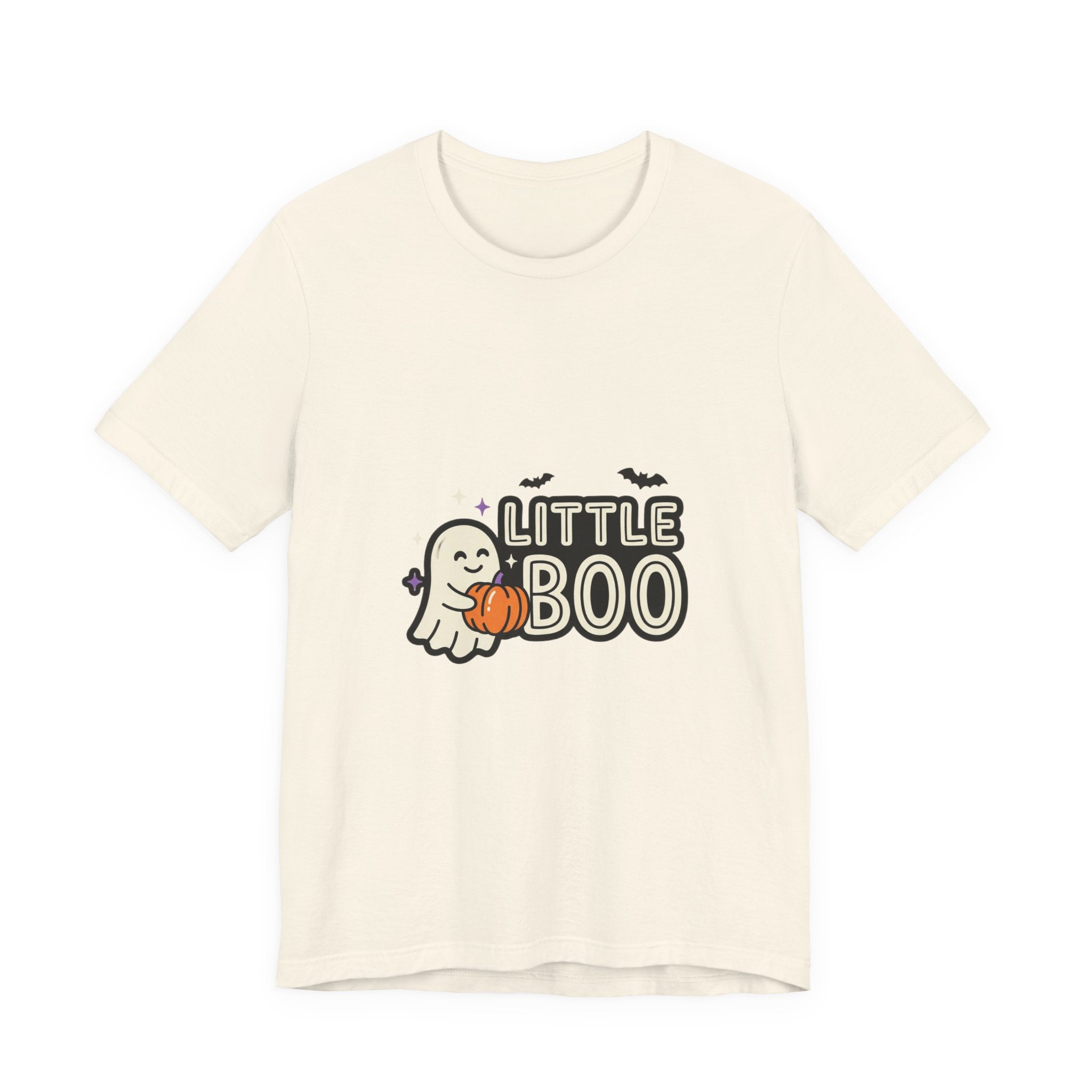 Little Boo Halloween Tee | Matching Family Halloween Shirt, Ghost Pumpkin Design