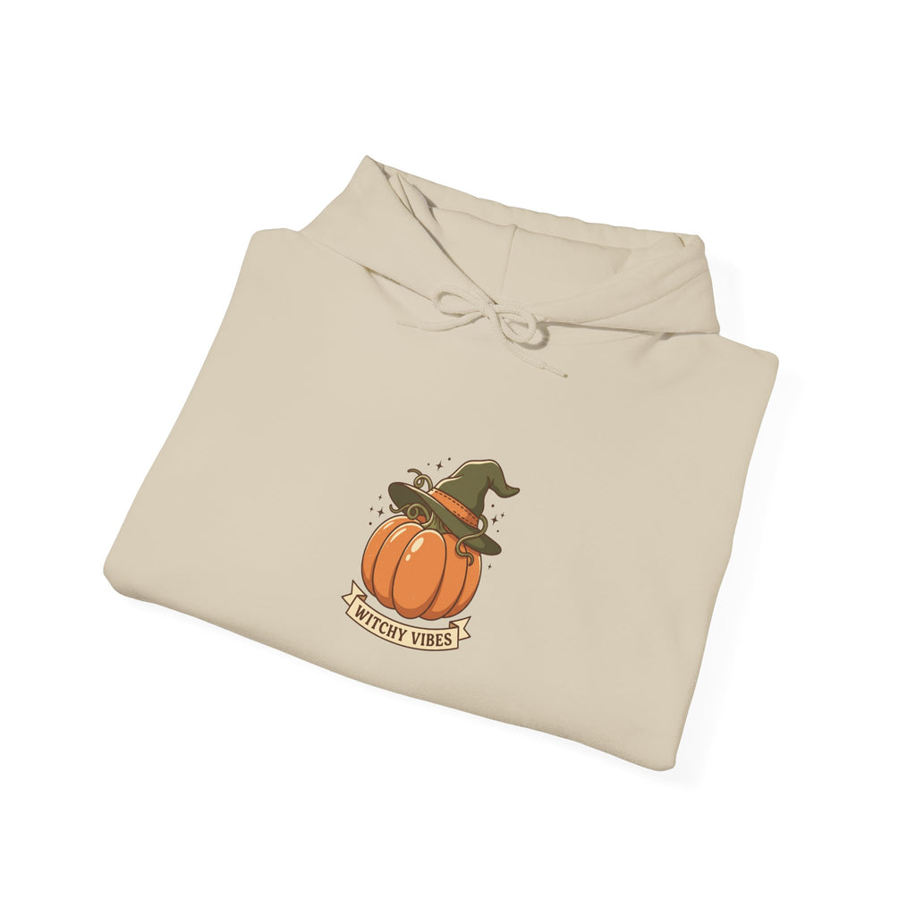 Witch Hat Pumpkin Hoodie | Fall Aesthetic, Halloween Pumpkin Sweatshirt