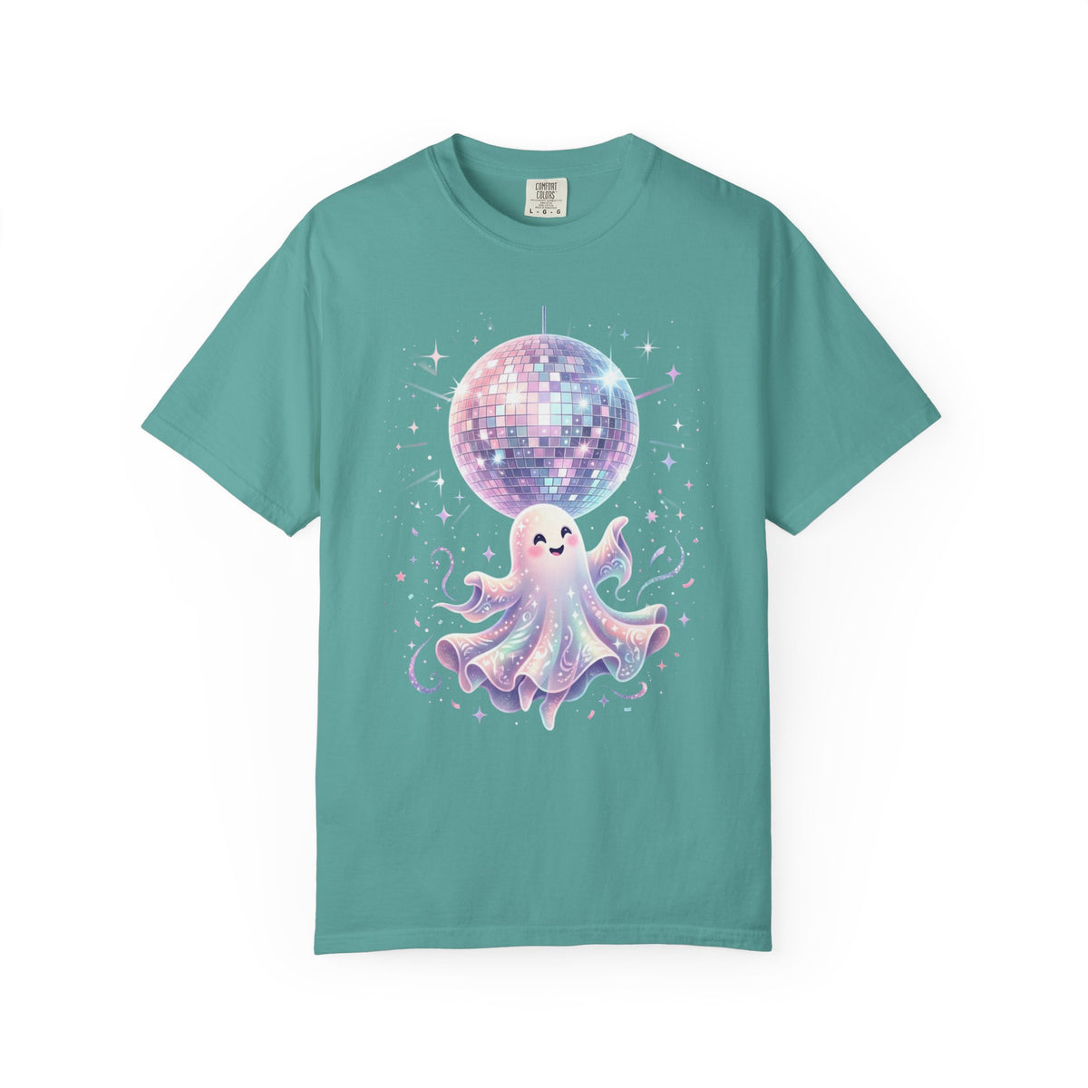 Disco Ball Ghost Tee
