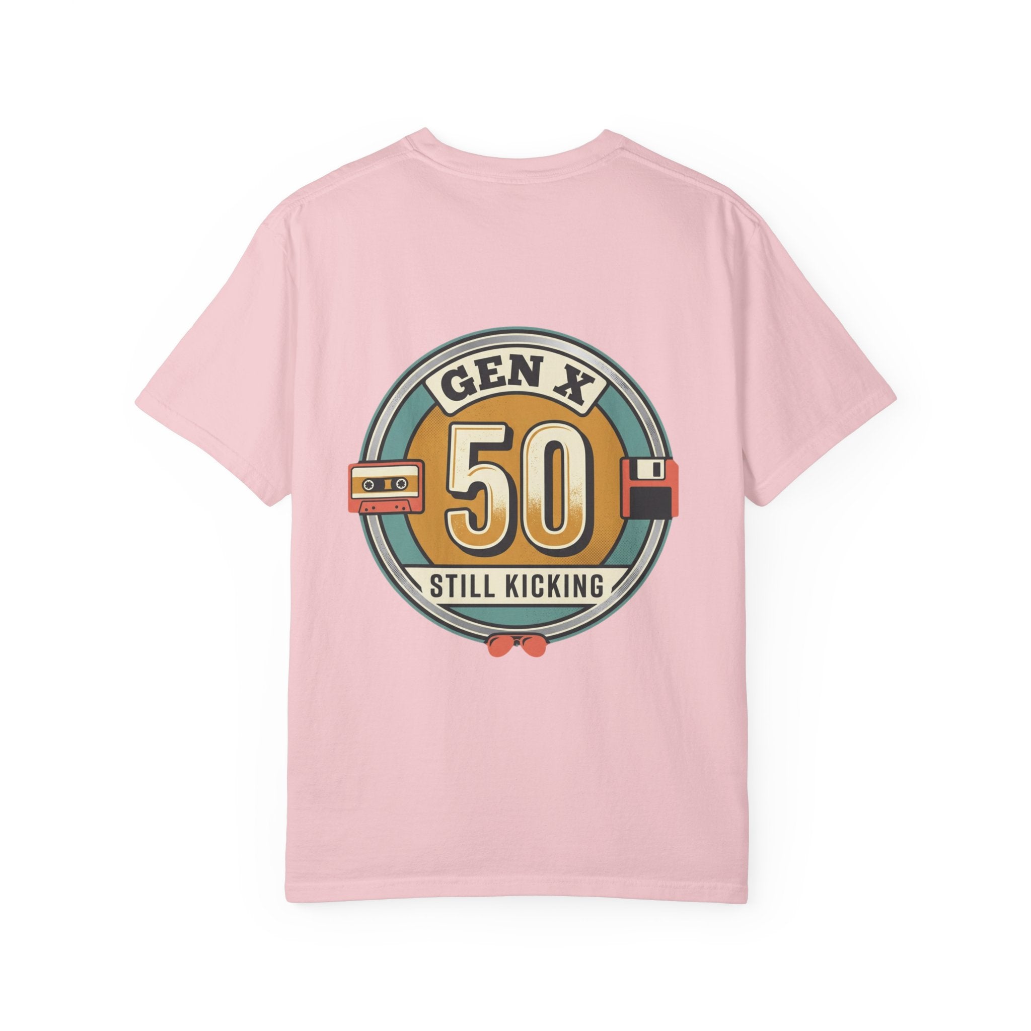 50th Birthday Tee — "50 Years of Not Giving a Damn" Gen X Retro Shirt