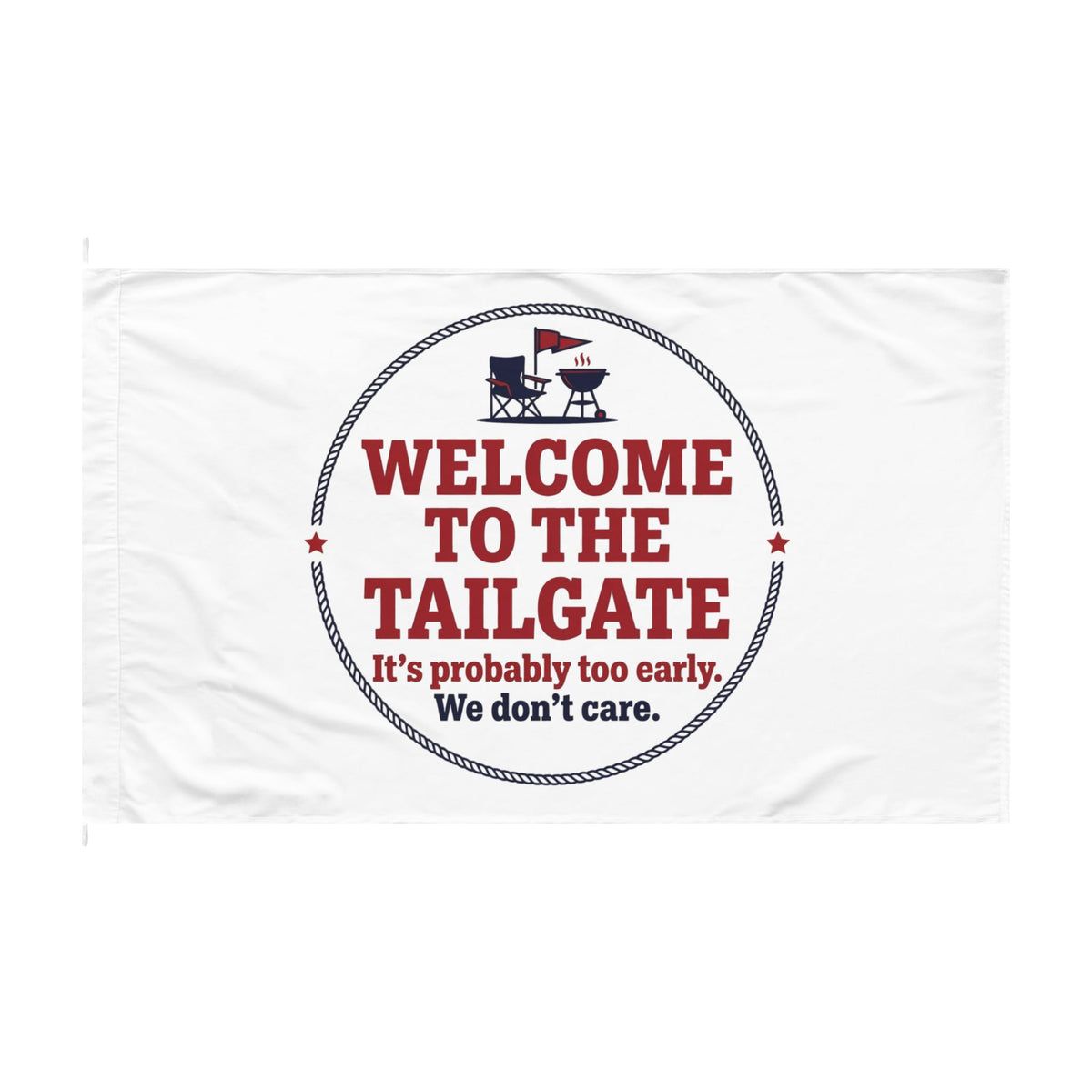 TAILGATE FLAG — Welcome to the Tailgate