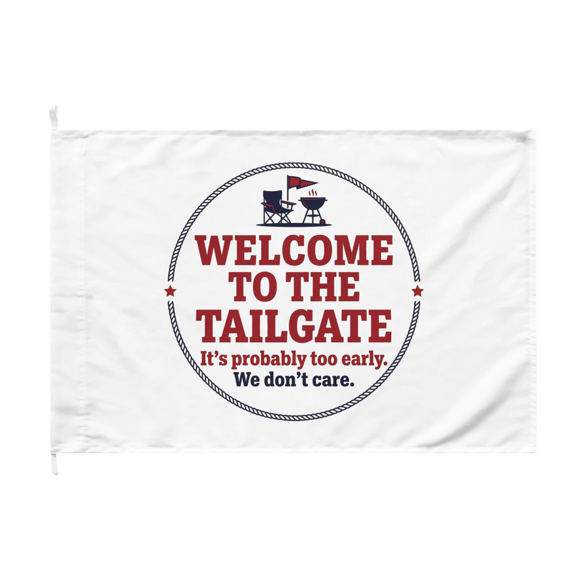 TAILGATE FLAG — Welcome to the Tailgate