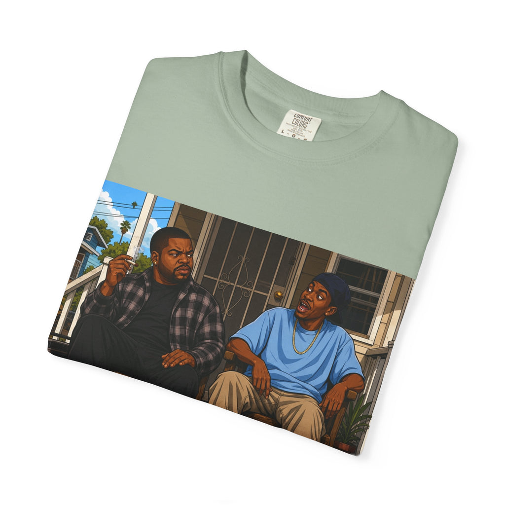 Graphic T-Shirt — "You said this was indo? Smell like outdo." Retro Movie Quote Tee